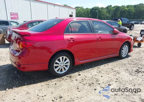 2010 Toyota Corolla S из США, поврежденный, VIN 2T1BU4EE9AC326024